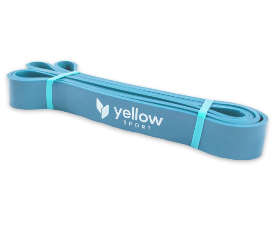 Guma do ćwiczeń yellowPOWER Band niebieska opór 23-34 kg